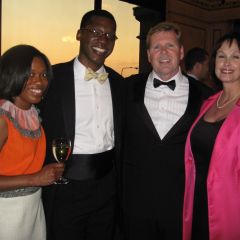 Enjoying the 2009 Summer Soiree.