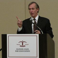 Panelist Terry Hegarty, an advocate for the abolition of the death penalty