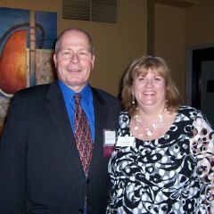 ISBA Board of Governors James McCluskey and Lisa Nyuli