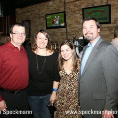 YLD Chair Bob FInk, YLD Vice-Chair Heather Fritsch, YLD Secretary Meghan O'Brien and ISBA Board member Dion Davi