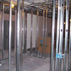 This is an IBF office during demolition.