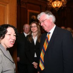 IBF President George Mahoney welcomes U.S. Supreme Court Justice Sonia Sotomayor