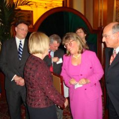 ISBA leaders with Congresswoman Biggert