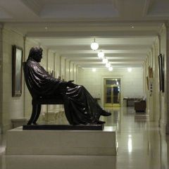 1st floor John Marshall statue 