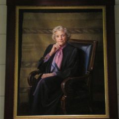 Portrait of retired Justice Sandra Day O'Connor