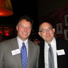 ISBA President John Locallo and Anthony Slawniak