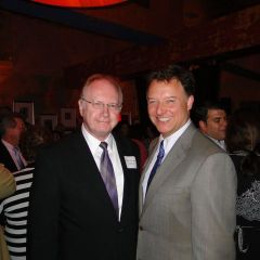 Illinois Supreme Court Chief Justice Kilbride and ISBA President John Locallo