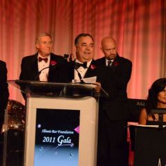 Gala Co-Chair Chuck Douglas, Gala Co-Chair Rudy Schade, Board Gala Chair Perry Browder, Board Gala Chair Shawn Kasserman