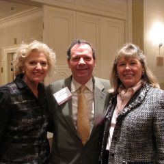 Illinois Supreme Court Justice Anne Burke, Illinois Senate President John Cullerton and ISBA 3rd Vice President Paula H. Holderman