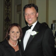 Justinian Society President Katherine A. Amari O'Dell and President Locallo