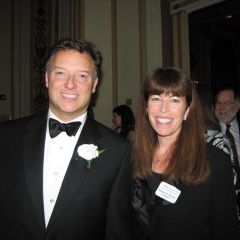 President Locallo and WBAI President Deane Brown