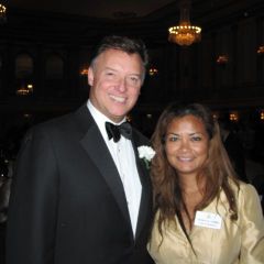 President Locallo and ISBA Board member Jessica Arong O'Brien