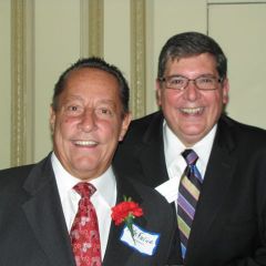 Judge Pete Felice and ISBA 3rd Vice President Rick D. Felice