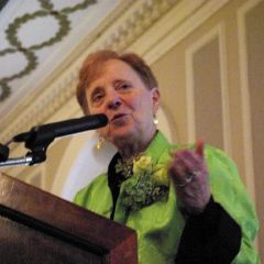 Judge Murphy delivers her acceptance remarks.