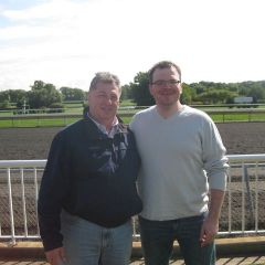 ISBA Board member Mauro Glorioso and YLD Immediate Past Chair Bob Fink