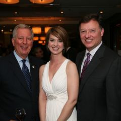 ISBA Mutual Executive Director Jon DeMoss, ISBA Board member Jamie L. Bracewell and ISBA President-elect John Locallo