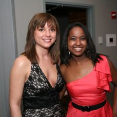 YLD Past Chair Kelley Gandurski and Summer Soiree co-chair Kenya Jenkins-Wright