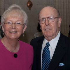 Hon. Mary Jane Theis, Justice of the Illinois Supreme Court, and Hon. William Bauer of the U.S. Court of Appeals for the Seventh Circuit.