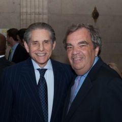 John Simon, a partner at Jenner & Block and Chair of the Illinois Supreme Court Historic Preservation Commission, and Hon. John P. Daley, 11th District Commissioner, Cook County Board of Commissioners.