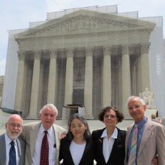 Admittees Adele Matsumi Saaf and Evelyn Marsh and guests