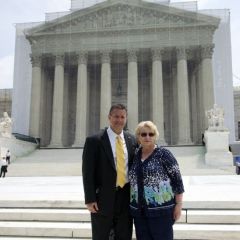 Scott Paulsen and his mother Sieglinde