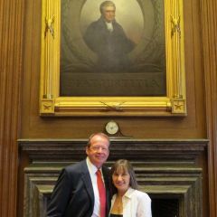 Vincent Brizgys and wife Carol Mosolygo