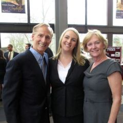 New Admittee Katherine C Hegary with her parents, ISBA Past President Terrence K. Hegarty and Maureen Hegarty