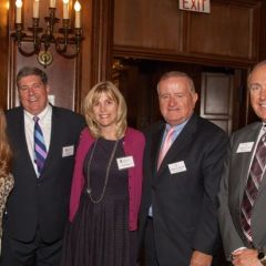 Among the guests on hand to congratulate President Felice were Cook County Judge Patrice Ball-Reed, ISBA 3rd Vice President Hon. Russell W. Hartigan and ISBA President-elect Umberto S. Davi. 