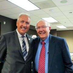 President Umberto S. Davi with Past President Richard L. Thies