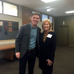 Justice Margaret O'Mara Frossard (Ret.) and Professor Hugh Mundy