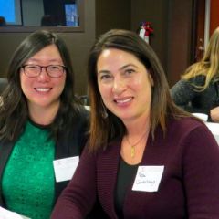 Mentee Julia Lisowksi and mentor Pepi Camerlingo
