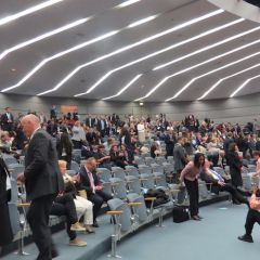 Class of new admittees and guests