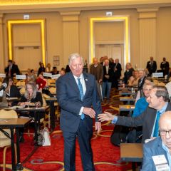 Former President Jon W. DeMoss, 1984-85, of Springfield