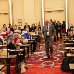 Former President Umberto S. Davi, 2015-16, of Western Springs