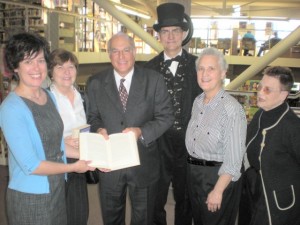 Lincoln books presentation, Carbondale library 003, March 23